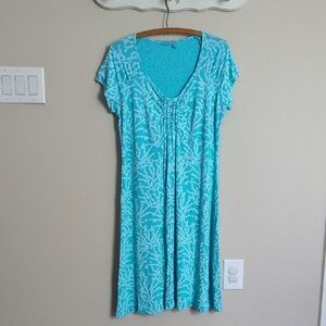 Fresh Produce Turquoise Dress